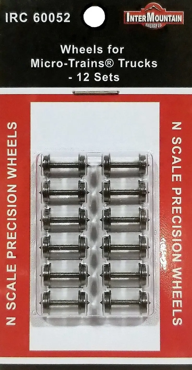 N All Brass 33" Wheelsets - 12 Pack 1