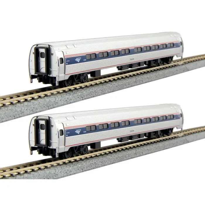 N Amtrak Amfleet 1 Coach Phase Vi 2 Car Set A 1
