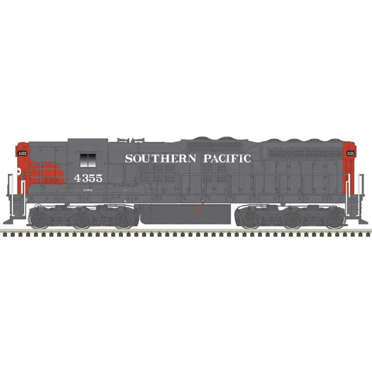 N Emd Sd9 Standard Dc Southern Pacific 4355 (Gray, Red) 1