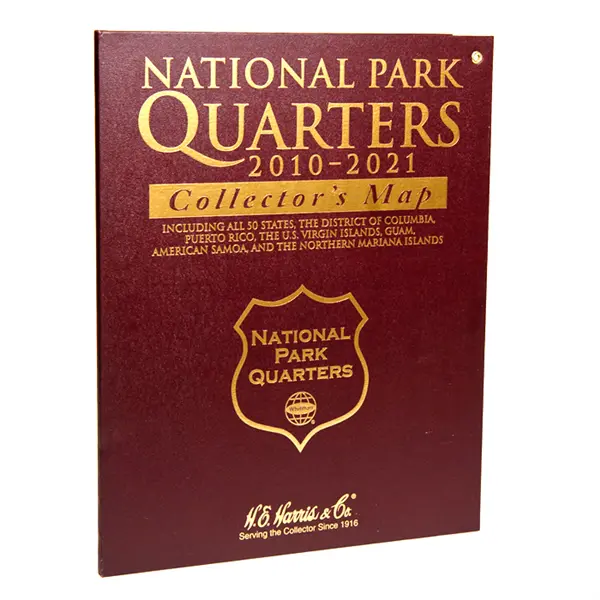 National Park Quarters Trad. Collector's Map 1