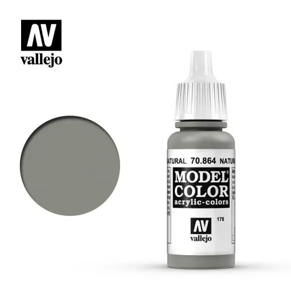 Natural Steel (#178) Model Color Acrylic Paint 17Ml 1