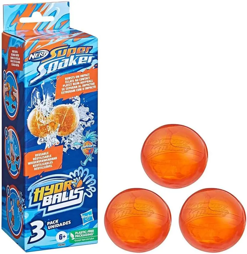 Nerf Supersoaker Hydro Balls 3 Pack 1