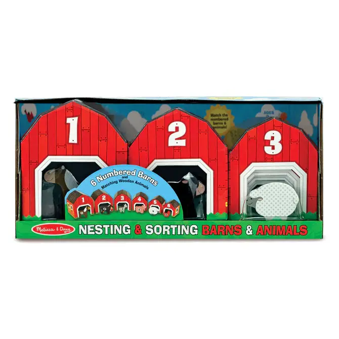 Nesting & Sorting Barn & Animals 1