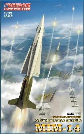 Nike Hercules Mim14 Surface-To-Air Missile (1/45 Scale) Military Model Kit 1