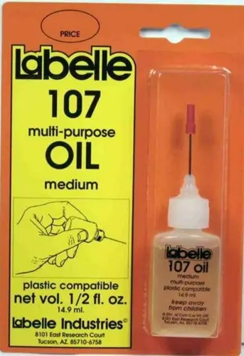 No. 107 Plastic-Compatible Motor Oil 1/2Oz 14.8Ml Medium Weight 430-107 1