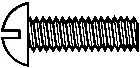 Nylon Round Head Machine Screws 2-56 8 X .086" (12 Pack) 1