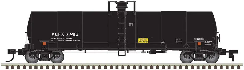 Olin Acfx 77379 (Black) Acf 17,360-Gallon Tank Car N Scale 1