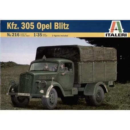 Opel Blitz (1/35 Scale) Plastic Military Kit 1