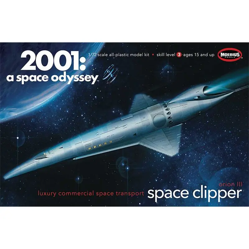 Orion Iii Space Clipper (1/72 Scale) Science Fiction Kit 1