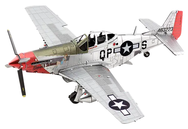 P-51D Mustang Sweet Arlene Metal Earth Model Kit 1
