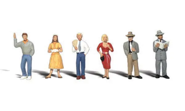 Pedestrians Ho Scale 1