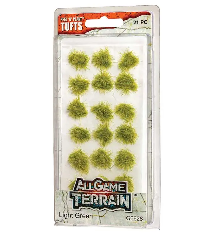 Peel 'N' Plant Tufts (Light Green) 1