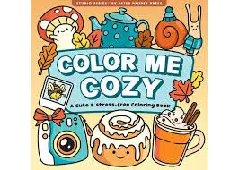 Peter Pauper Color Me Cozy Coloring Book 1