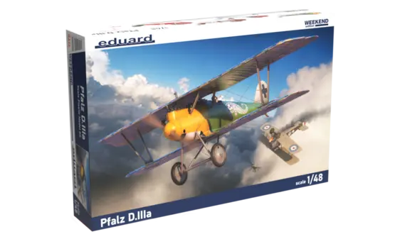 Pfalz D.Iiia Weekend Edition (1/48 Scale) Aircraft Model Kit 1