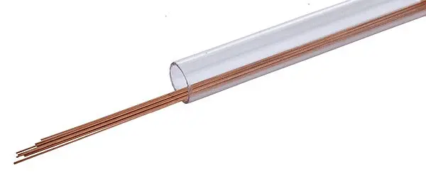 Phosphor-Bronze Wire - 8" (20.3Cm) Long - .0125" (.03Cm) Diameter - (12 Pack) - 1