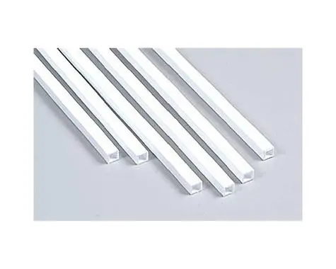 Plastruct Stfs-6 Square Tubing, 3/16"(6) 1