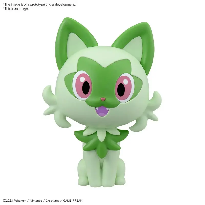 Pokemon Quick!! Sprigatito Plastic Model Kit 1