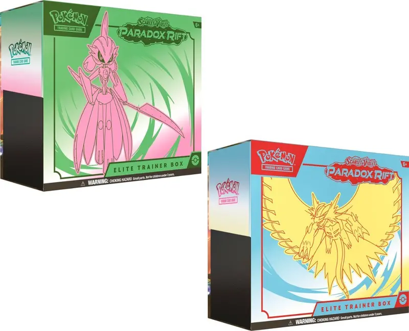 Pokemon Tcg Scarlet & Violet Paradox Rift Elite Trainer Box 1