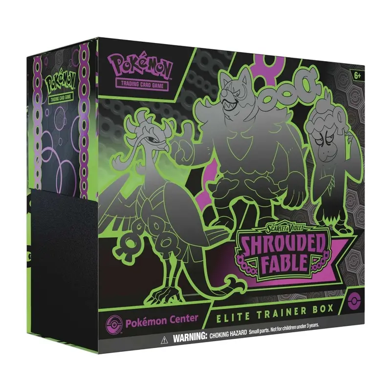 Pokémon Tcg Scarlet & Violet Shrouded Fable Elite Trainer Box 1