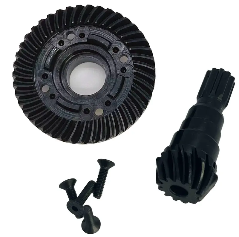 Powerhobby - 42T/13T Steel Helical Diff Ring/Pinion Gear Front: Traxxas X-Maxx #Phb5245 1