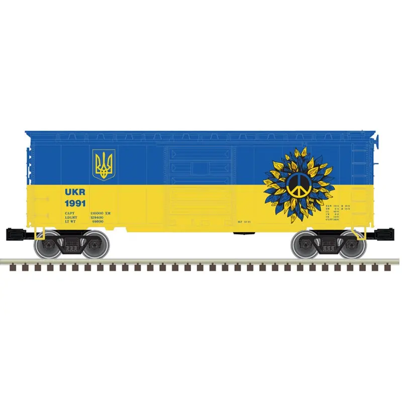 Premier 40' Ps-1 Box Car With 6' Door 2022 Ukraine Peace Edition 1