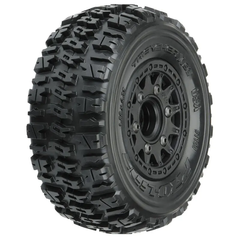 Pro1190-10 Trencher X Sc Mtd Raid Black 2Wd/4Wd 1