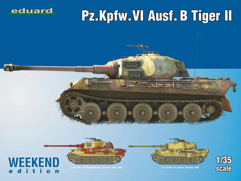 Pz.Kpfw. Vi Ausf B Tiger Ii Weekend Edition (1/35 Scale) 1