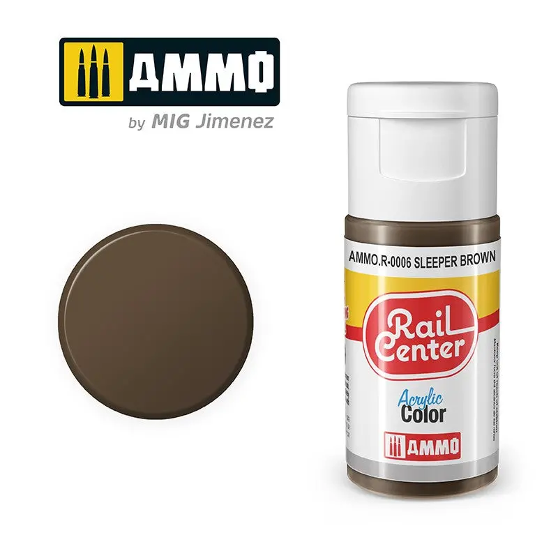Rail Center Sleeper Brown 17Ml 1