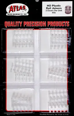 Rail Joiners Plastic Code 100 Ho Scale 1