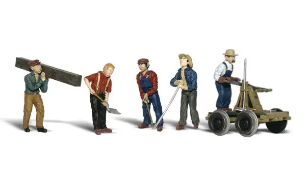 Rail Workers Ho Scale 1