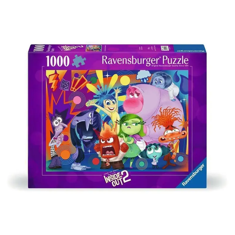 Ravensburger Disney Pixar Inside Out 2 1000 Jigsaw Puzzle Set 1