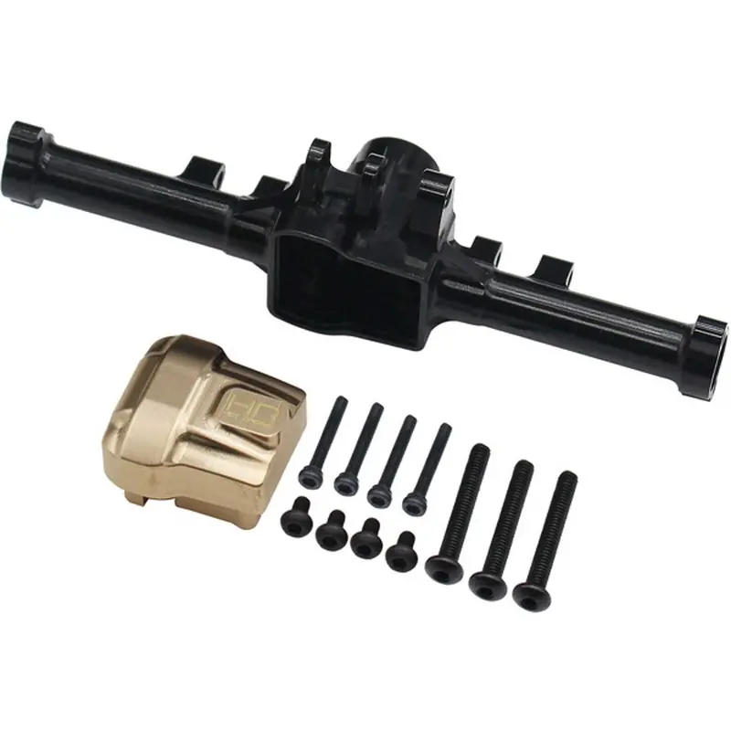 Rear Aluminum Axle Brass Cover Trx4-M 1