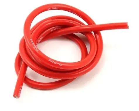 Red 10Awg Silicone Wire 1 Meter 1