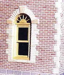 Red Brick Relief Patterned Sheets .020 X 7 X 24" 1