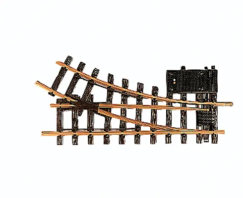 Right-Hand Electric Turnout 30 Degrees (Diameter: 4'3" 130Cm) R1 1