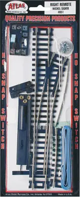 Right Hand Remote Snap Switch N/S Code 100 Ho Scale 1