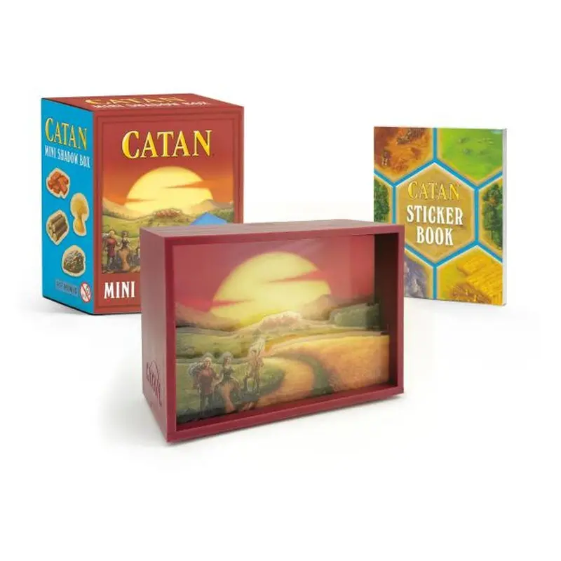 Running Press Catan Mini Shadow Box Set 1