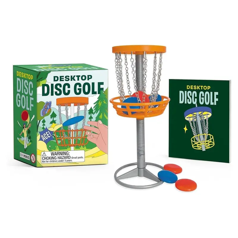 Running Press Desktop Disc Golf Set 1