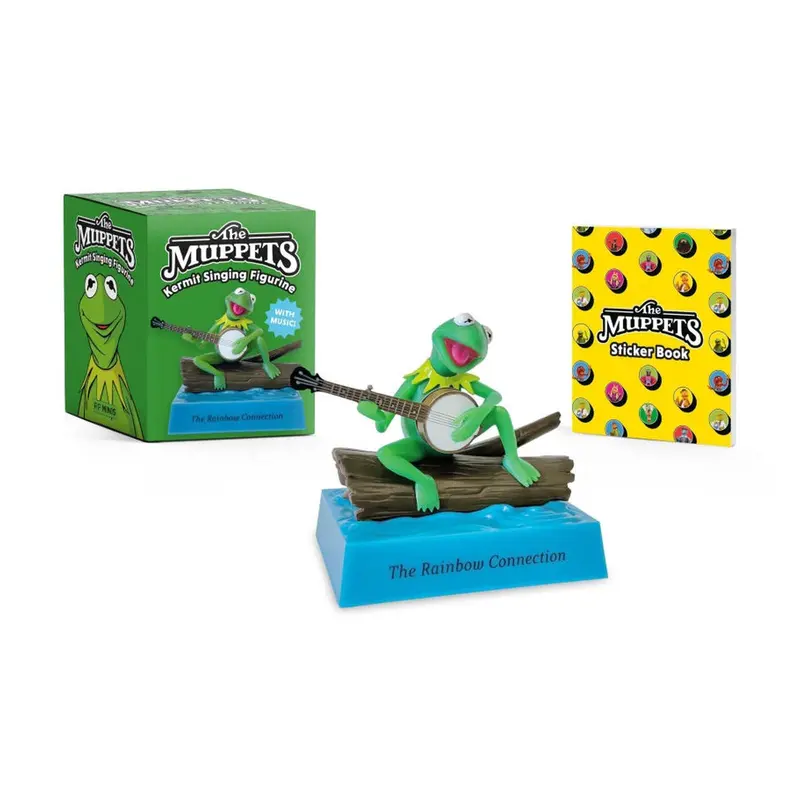 Running Press The Muppets Kermit Singing Figurine 1