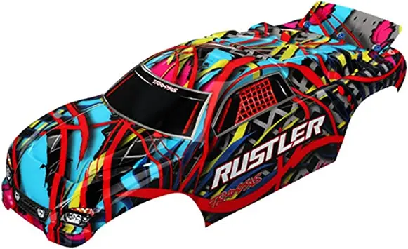 Rustler Body Hwn With Decals 1