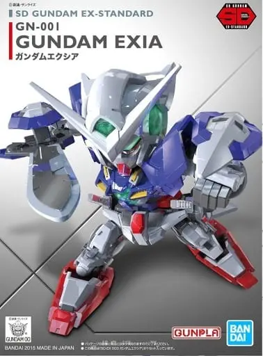 Sd Ex-Standard 003 Gundam Exia Plastic Gundam Model Kit 1