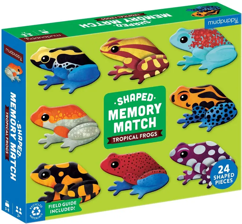 Shaped Memory Game: Frogs 1