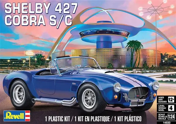 Shelby Cobra 427 S/C (1/24 Scale) Vehicle Model Kit Rmx14533 1