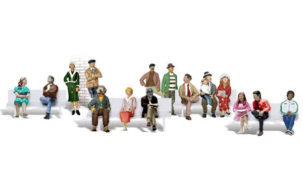 Sixteen Passengers Ho Scale 1