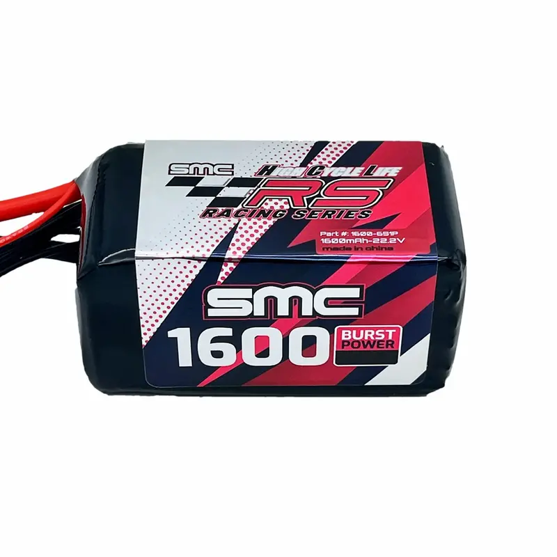 Smc Hcl-Rs 22.2V-1600Mah-Fpv Racing Pack Smc16343-6S1p 1