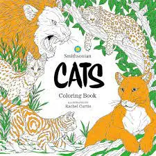 Smithsonian Cats Coloring Book 1