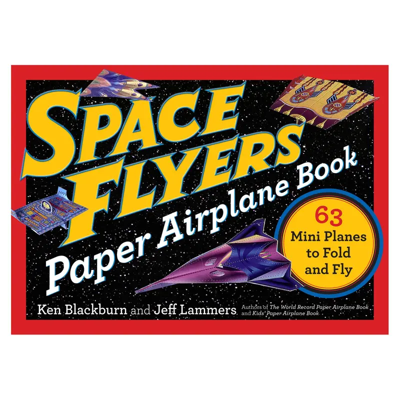 Space Flyers Paper Airplane Book 1