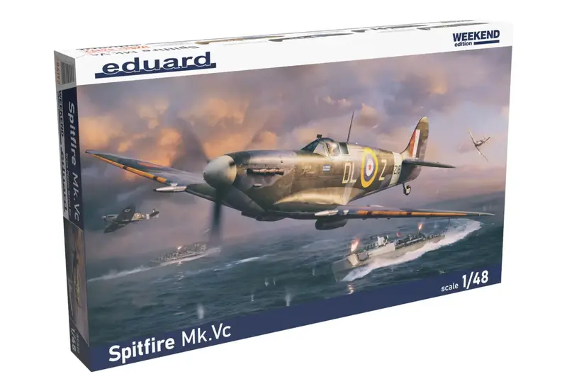 Spitfire Mk.Vc (1/48 Scale) Aircraft Model Kit 1