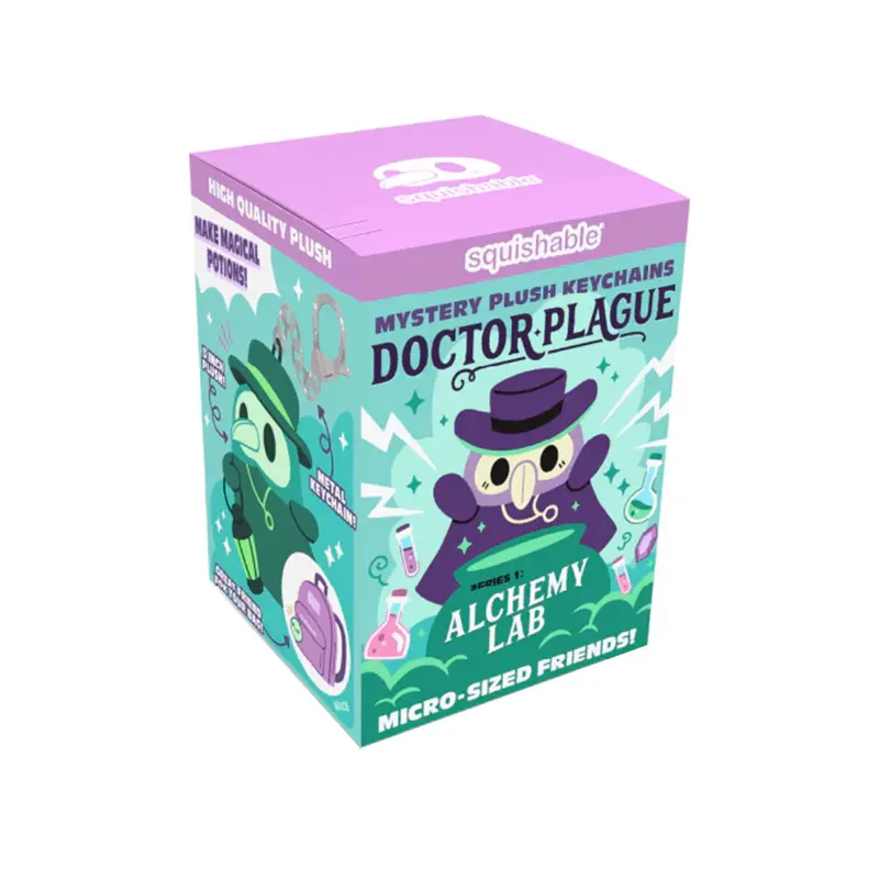 Squishable Doctor Plague Series 1 Single Plush Keychain Blind Box 1