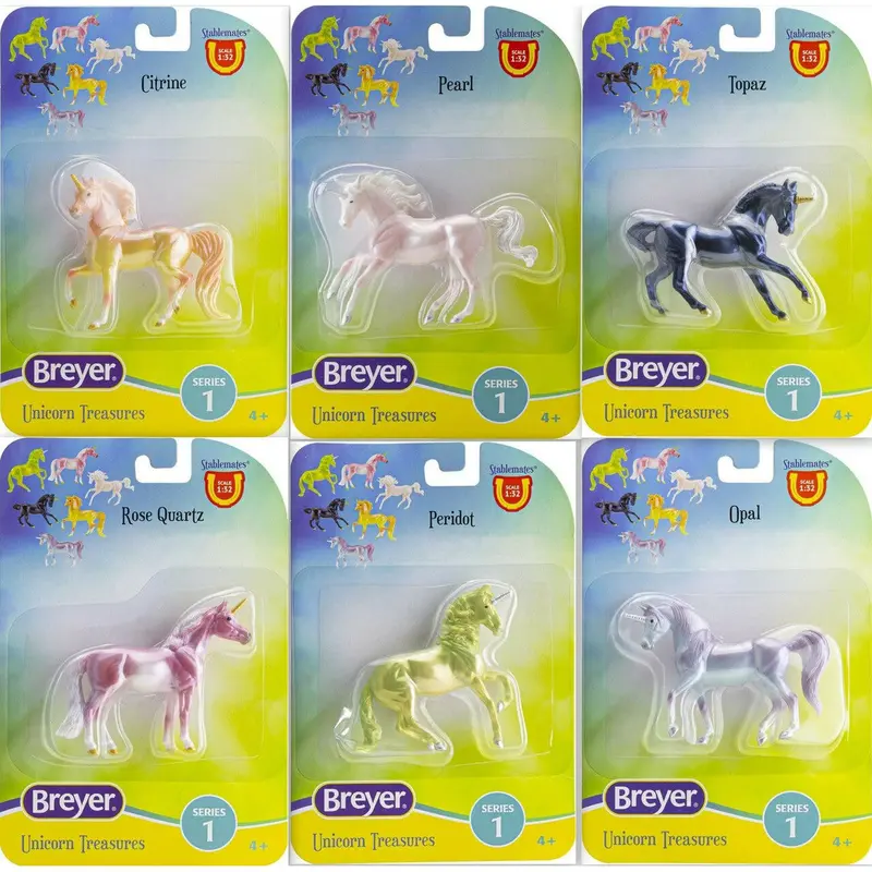 Stablemates 1:32 Scale Assorted Unicorn Treasure 1